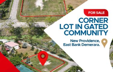 Corner Lot In Gated Community