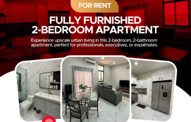 Fully Furnished 2-Bedroom Apartment – Sherrif St